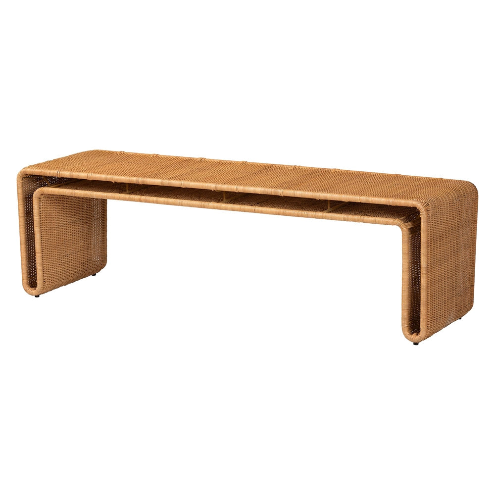 Nevada Wicker Fair Rattan Bench