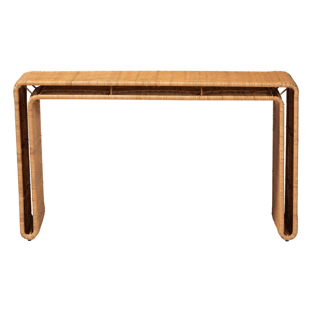 Nevada Wicker Fair Rattan Console or Sofa Table