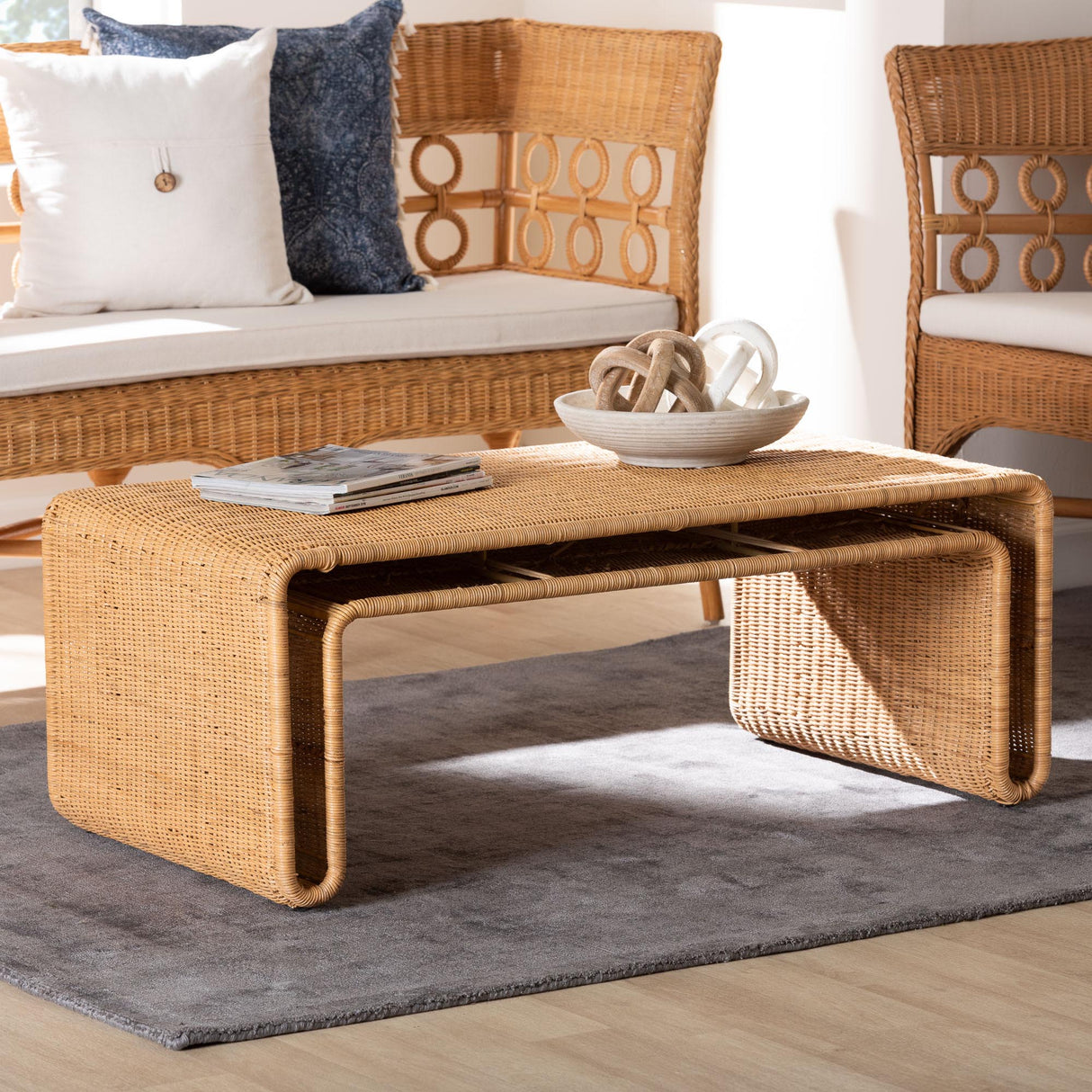 Nevada Wicker Fair Rattan Coffee Table