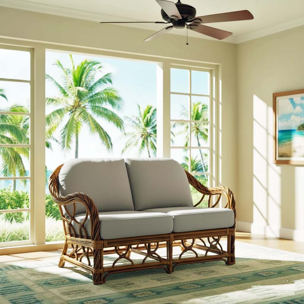 New Twist Deep Seating Living Room 4 Pc Set from South Sea Rattan