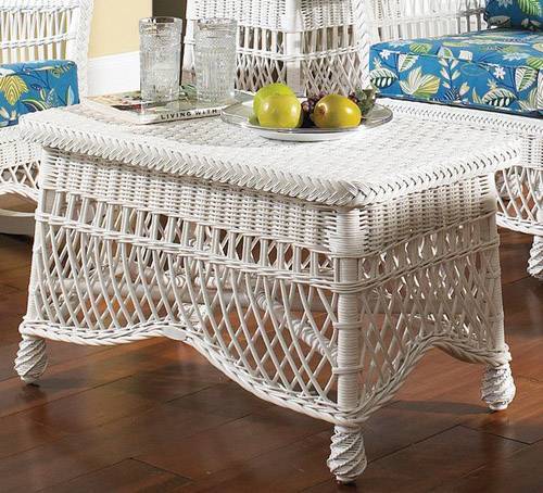 Naples Rattan Living Room Coffee Table Model N-05 by Designer Wicker Tribor