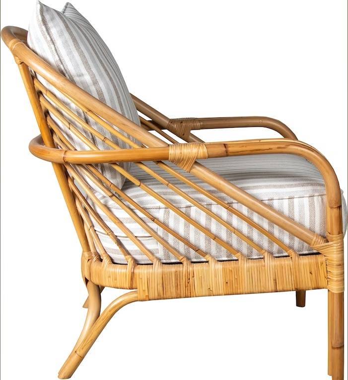 Orlando Rattan Lounge Chair from Capris Furniture Model OC315