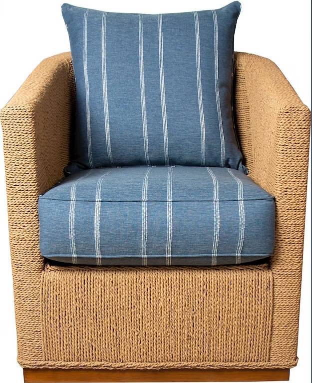 Ceylon Rattan Lounge Chair from Capris Furniture Model OC316