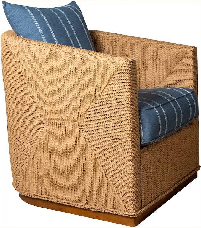 Ceylon Rattan Lounge Chair from Capris Furniture Model OC316