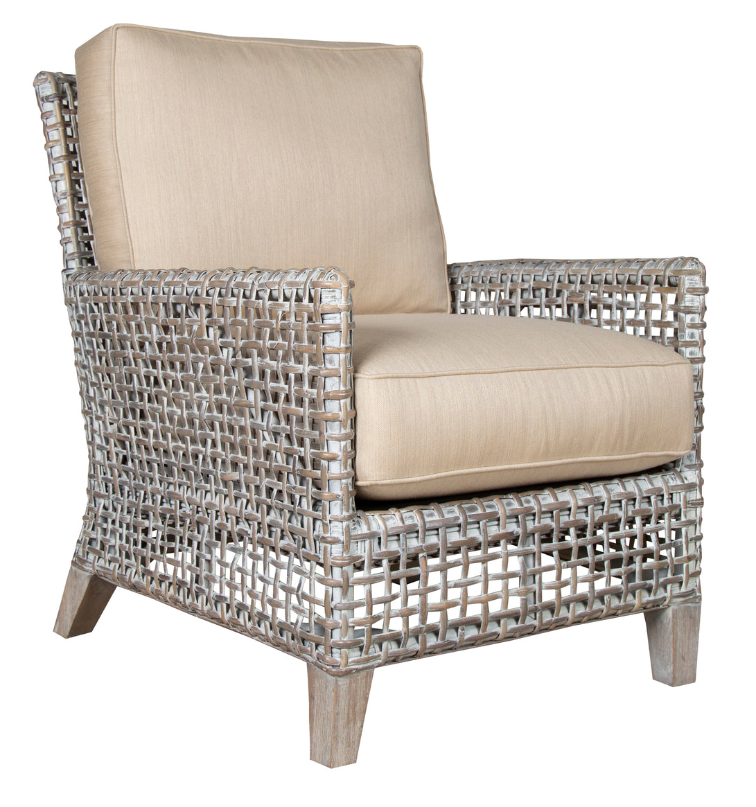 Lombok Rattan Lounge Chair by Capris Furniture Model OC736