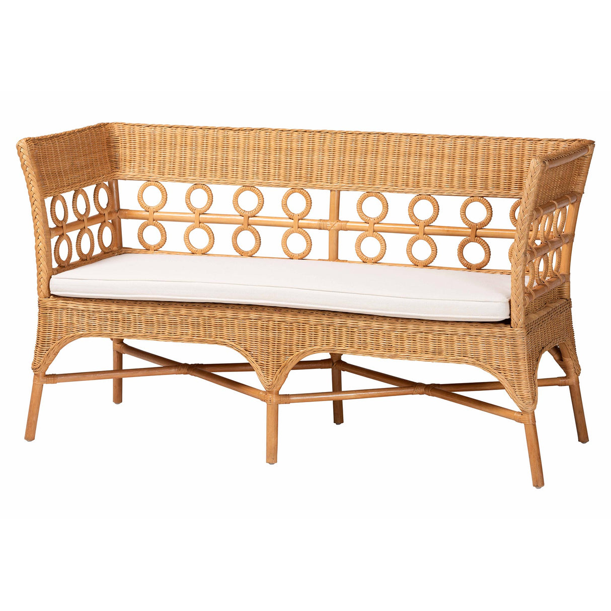 Wicker Fair Rattan Osaka 3 Pc Dining Nook Set