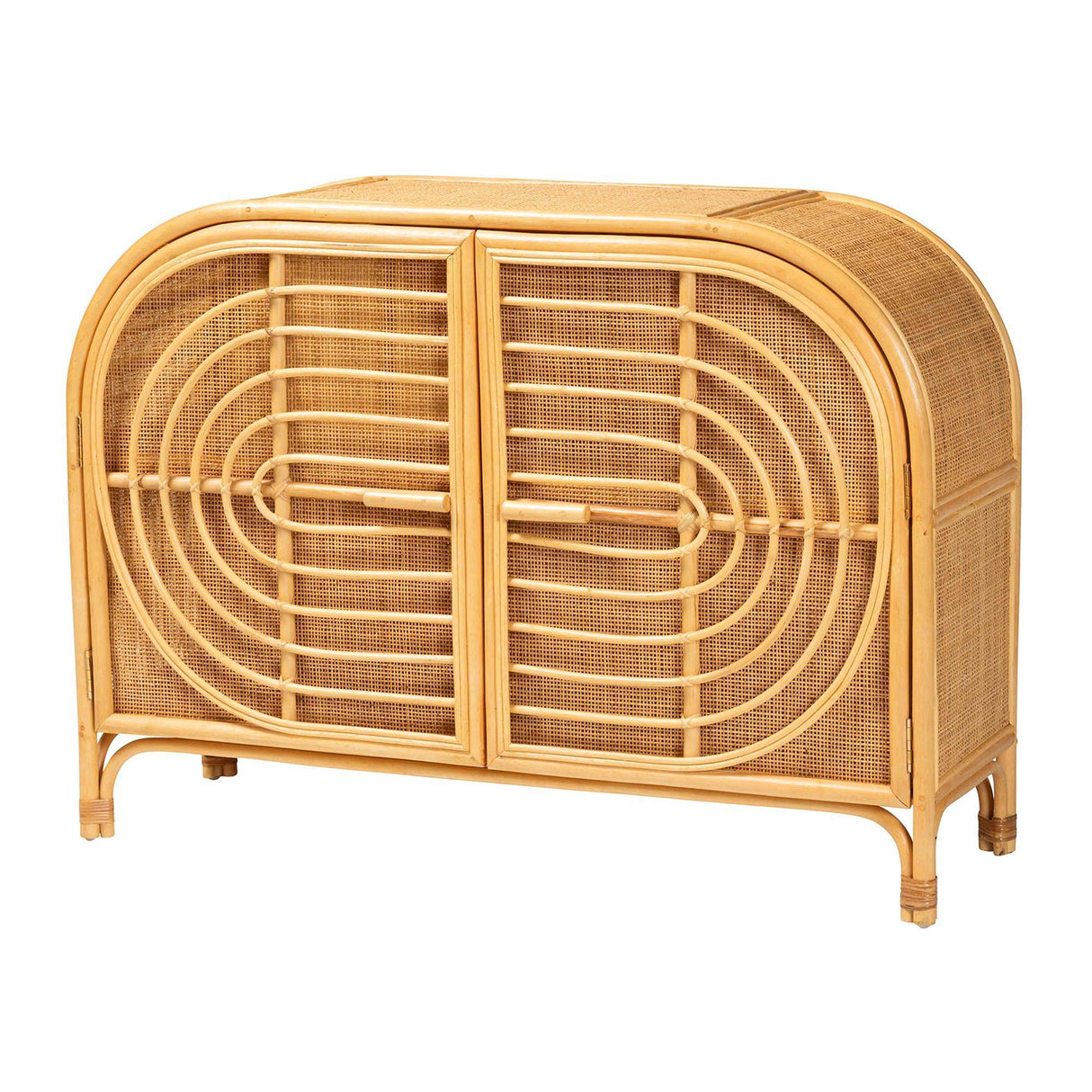 Maya Wicker Fair Rattan Sideboard or Other Storage