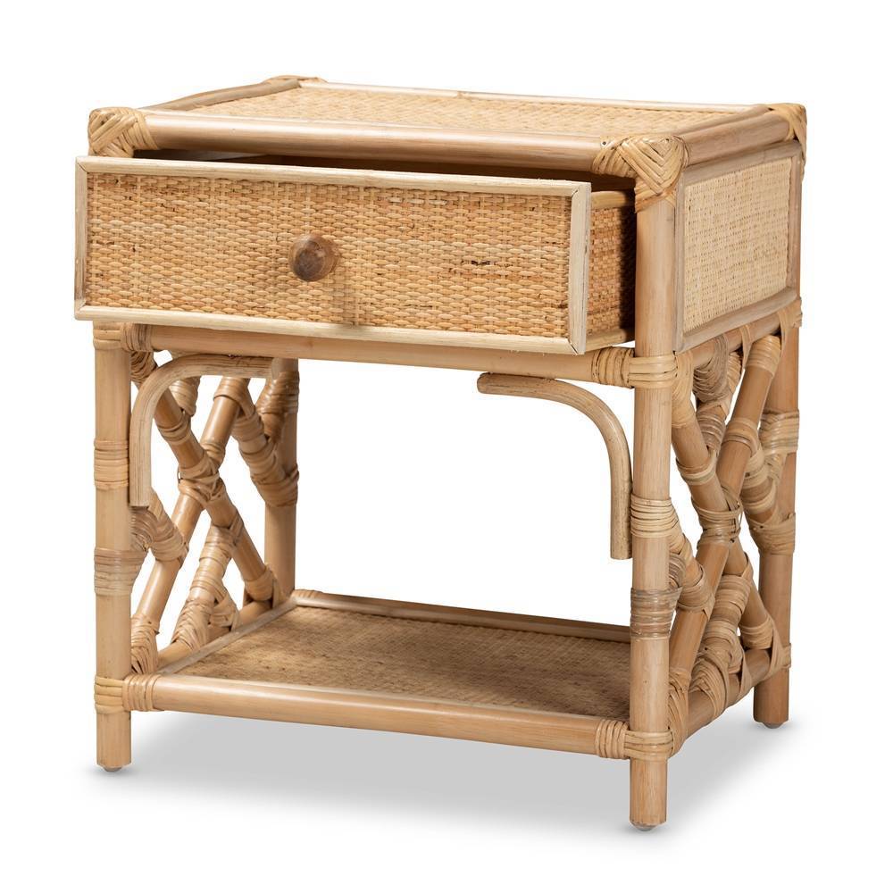 Oceanside Wicker Fair Rattan Nightstand