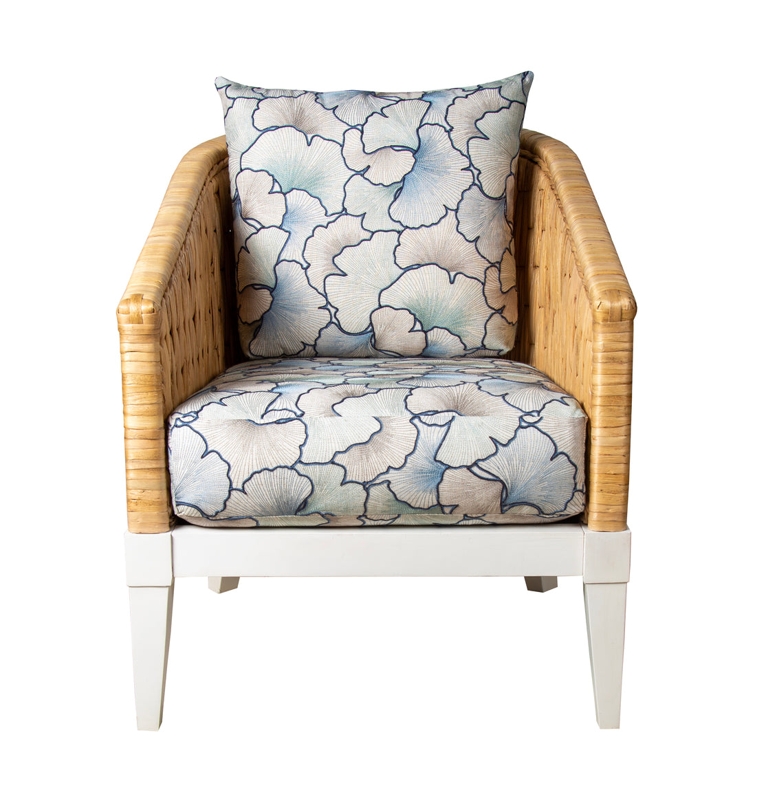 Paradisio Rattan and Wood Occassional Chair from Capris Furniture Model OC744