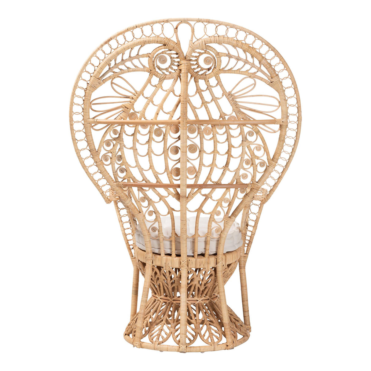 Kumiko Peacock Princess Chair by Wicker Fair