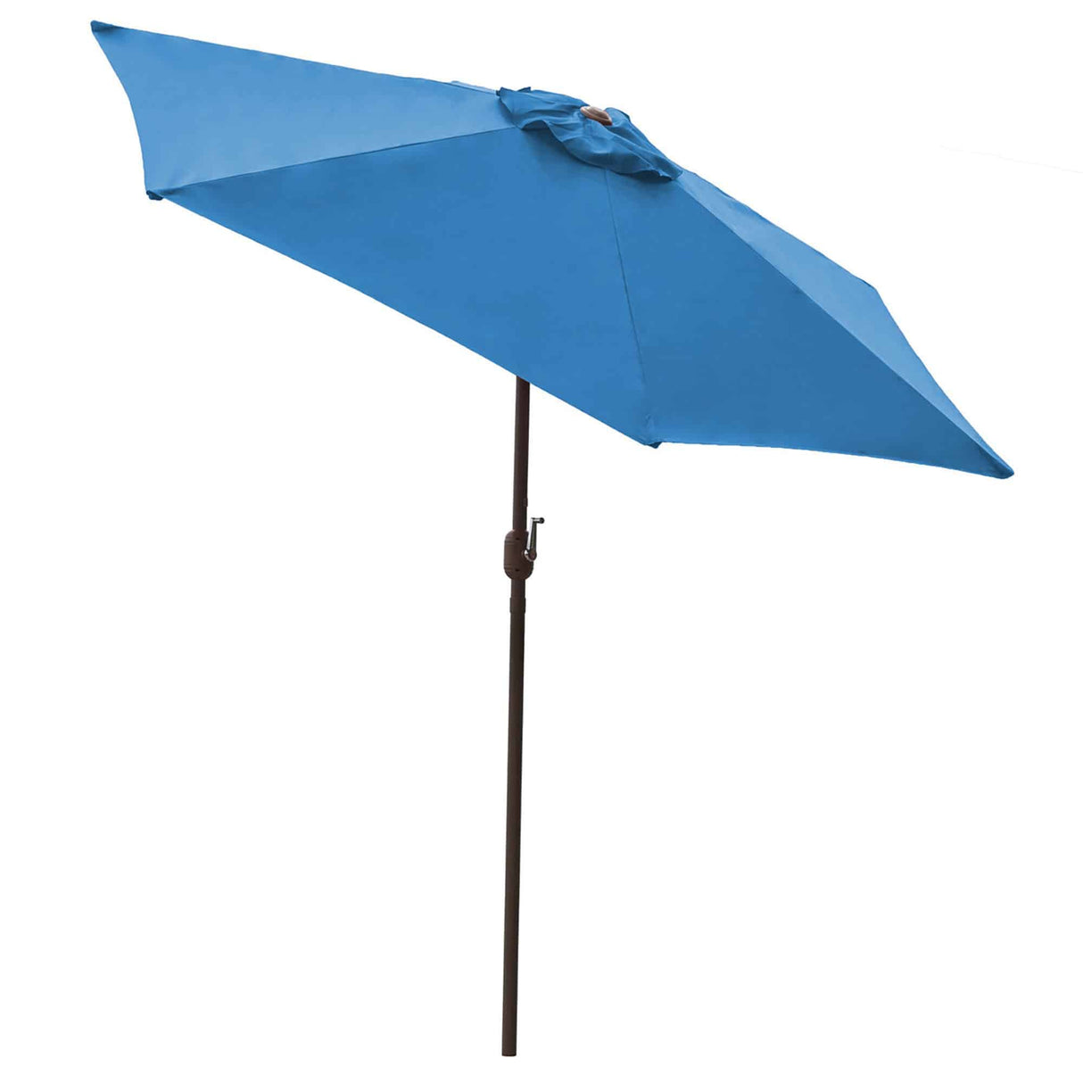 Outdoor Blue 9 ft Aluminum Patio Tilt Umbrella W/Crank by Panama Jack Model PJO-6001-BLUE