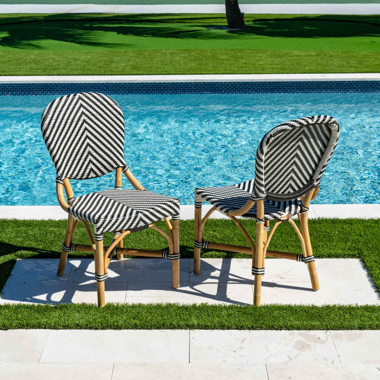 Nerea Set 2 Side Chairs Model PJS-1801-BLK-SC-SET2 by Panama Jack