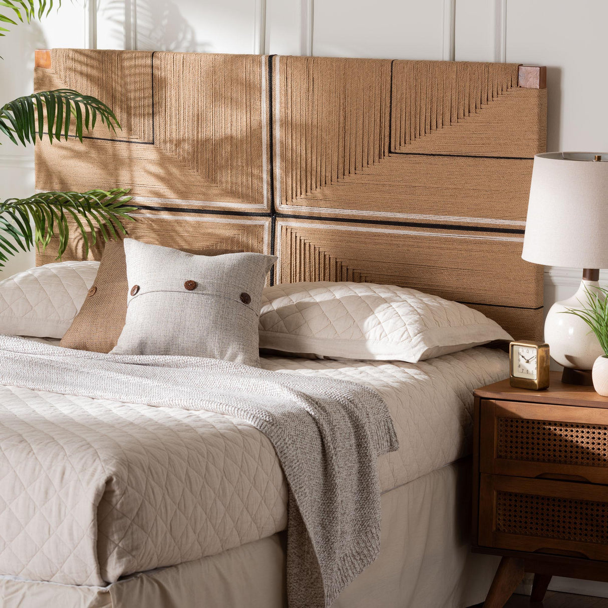Wicker Fair Prita Loom Queen Headboard