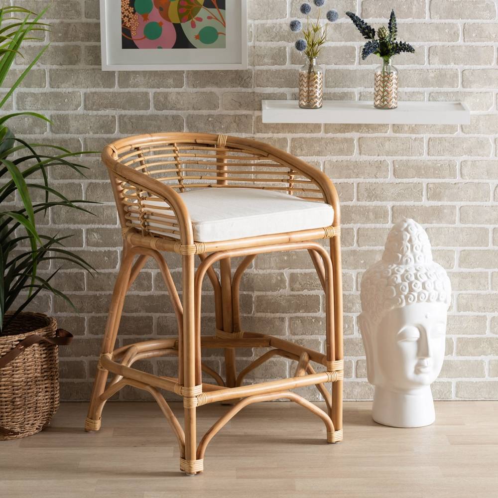 Puebla Wicker Fair Rattan Counterstool