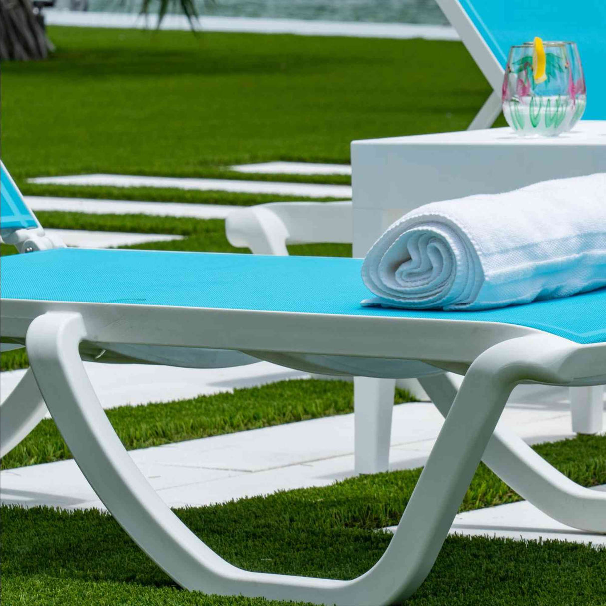 Abaco Outdoor 3-Piece Chaise Lounge Set Model PJO-4601-WHT-3CL by Panama Jack