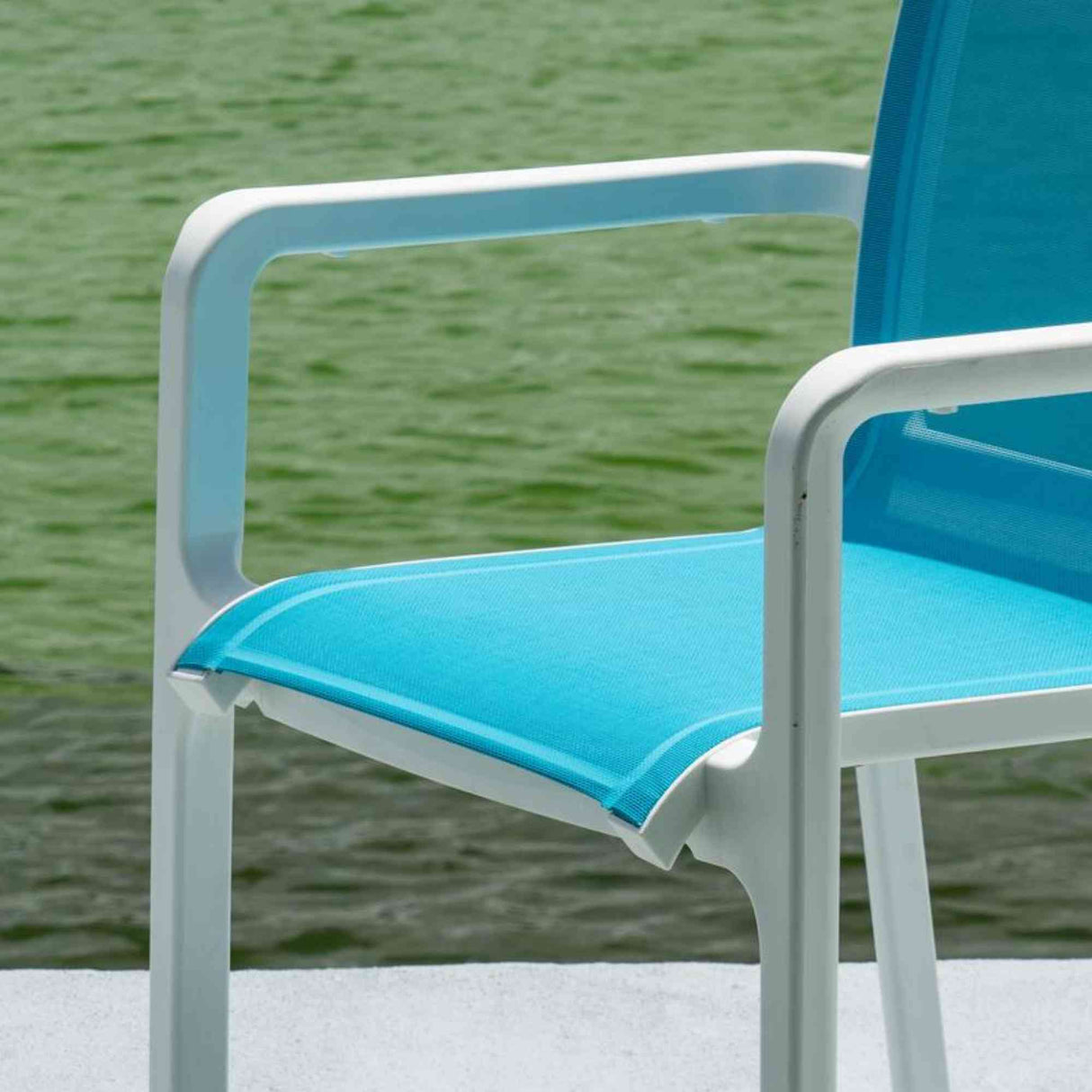 Abaco Outdoor (Set of 2) Dining Armchairs Model PJO-4601-WHT-AC-SET2 by Panama Jack