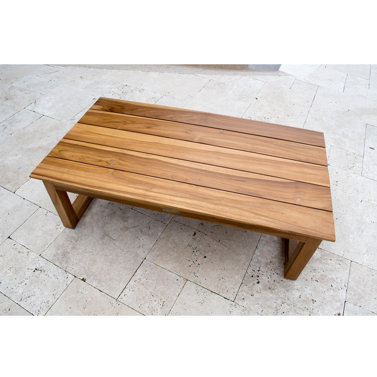 Bali Teak Outdoor Coffee Table Model PJO-3601-NAT-CT by Panama Jack
