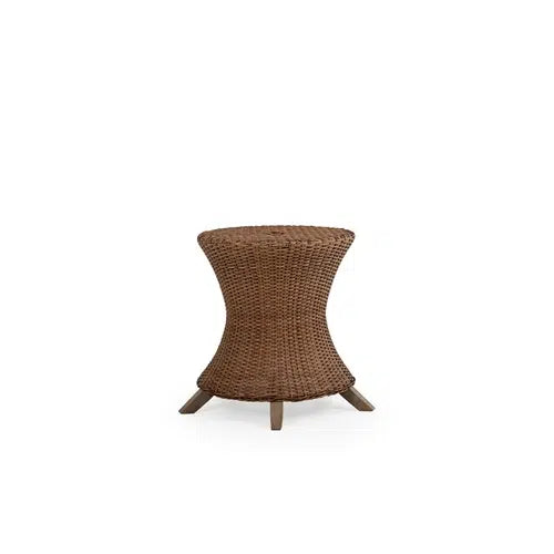 Pine Island Outdoor Wicker 48" Round Dining Table in Nutmeg Model 651750NTM011948TWTK