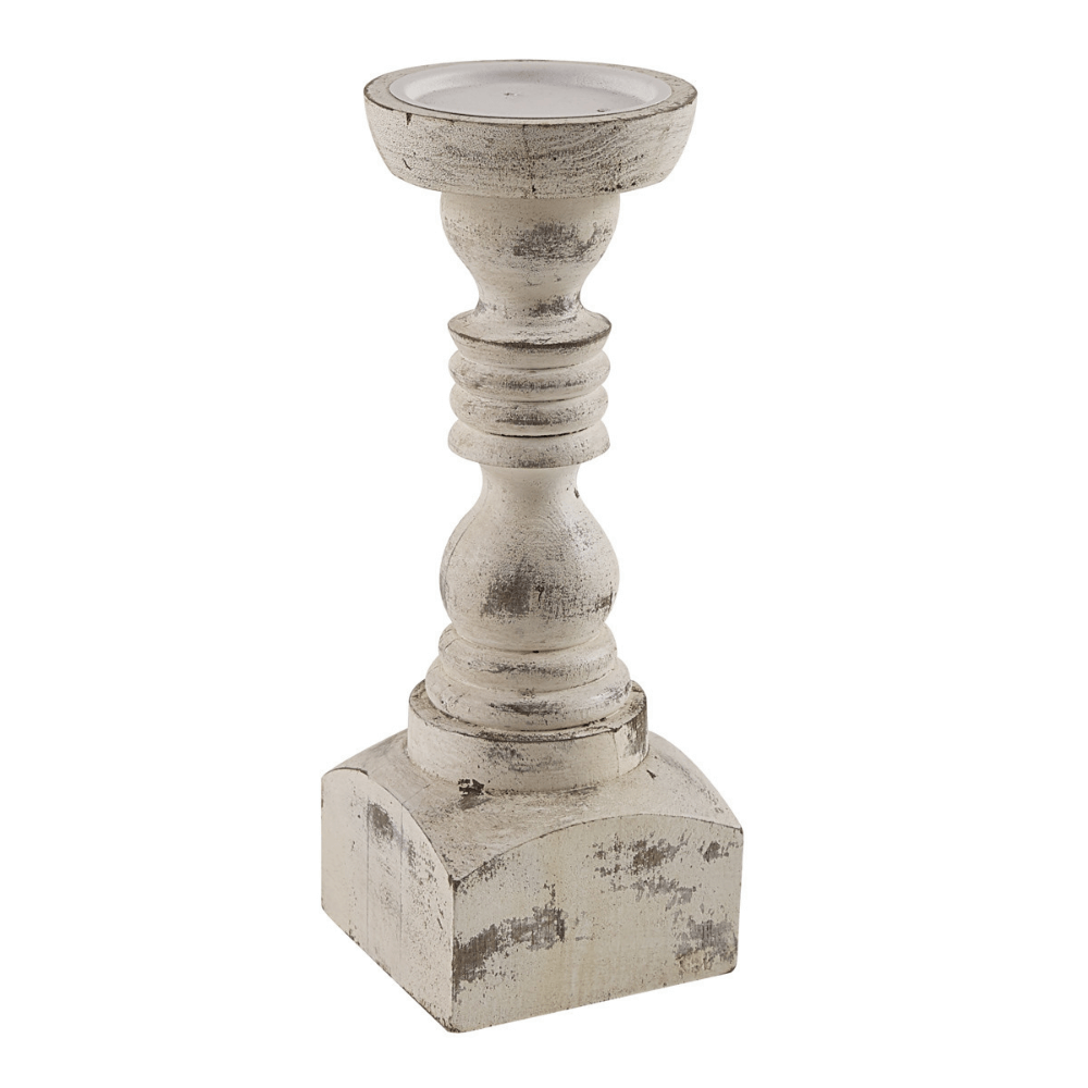 Plymouth Wood Candlestick (7694628651240)