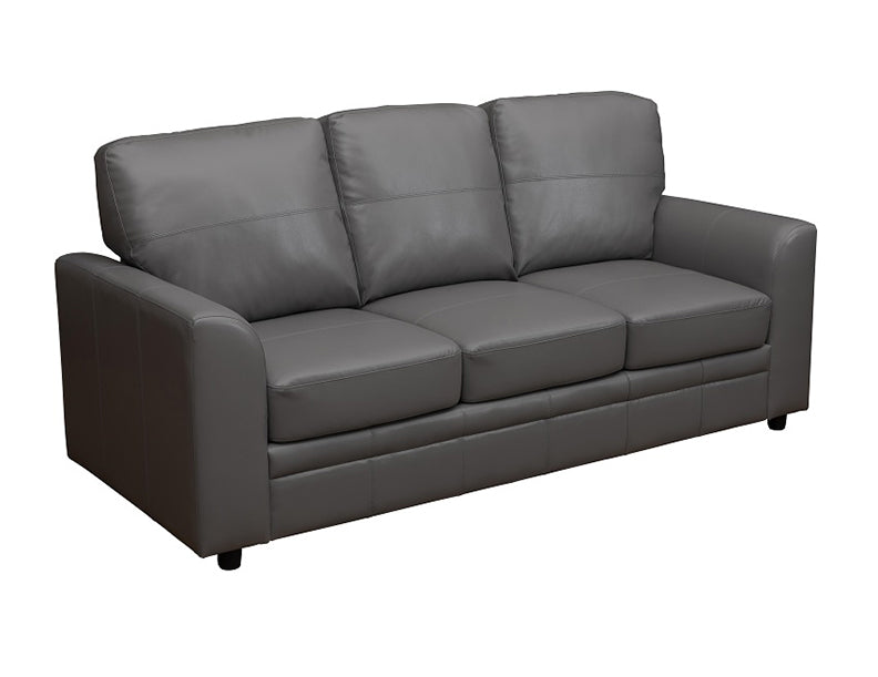 Primo Leather Queen Sleeper Sofa in Dura Leather QS-2807 by Stanley Chair