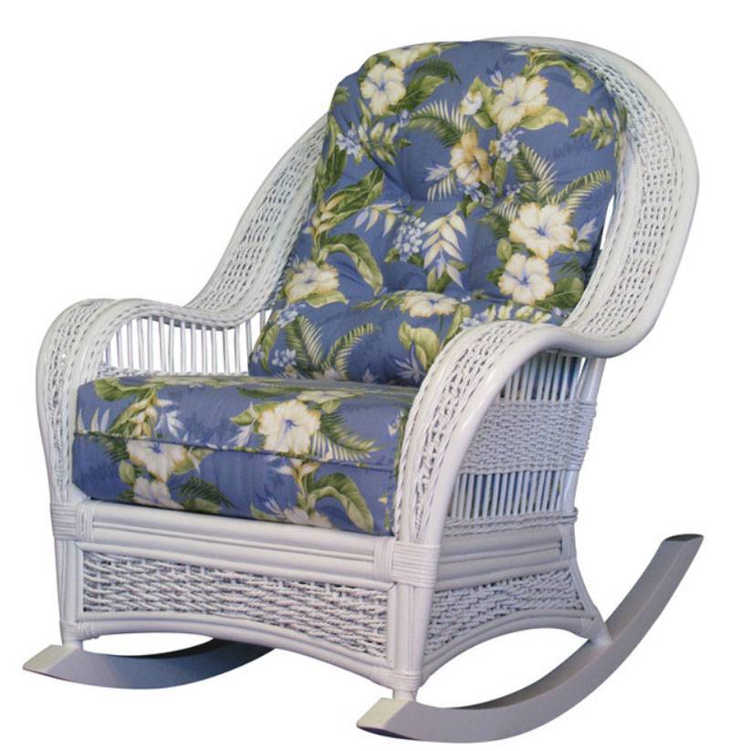 Regatta White Rocker Model RR from Spice Island Wicker