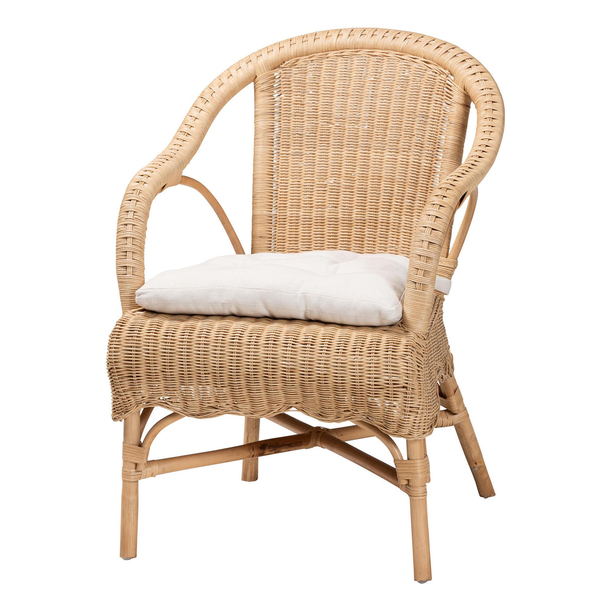 Reinu Wicker Fair Rattan Dining Chair
