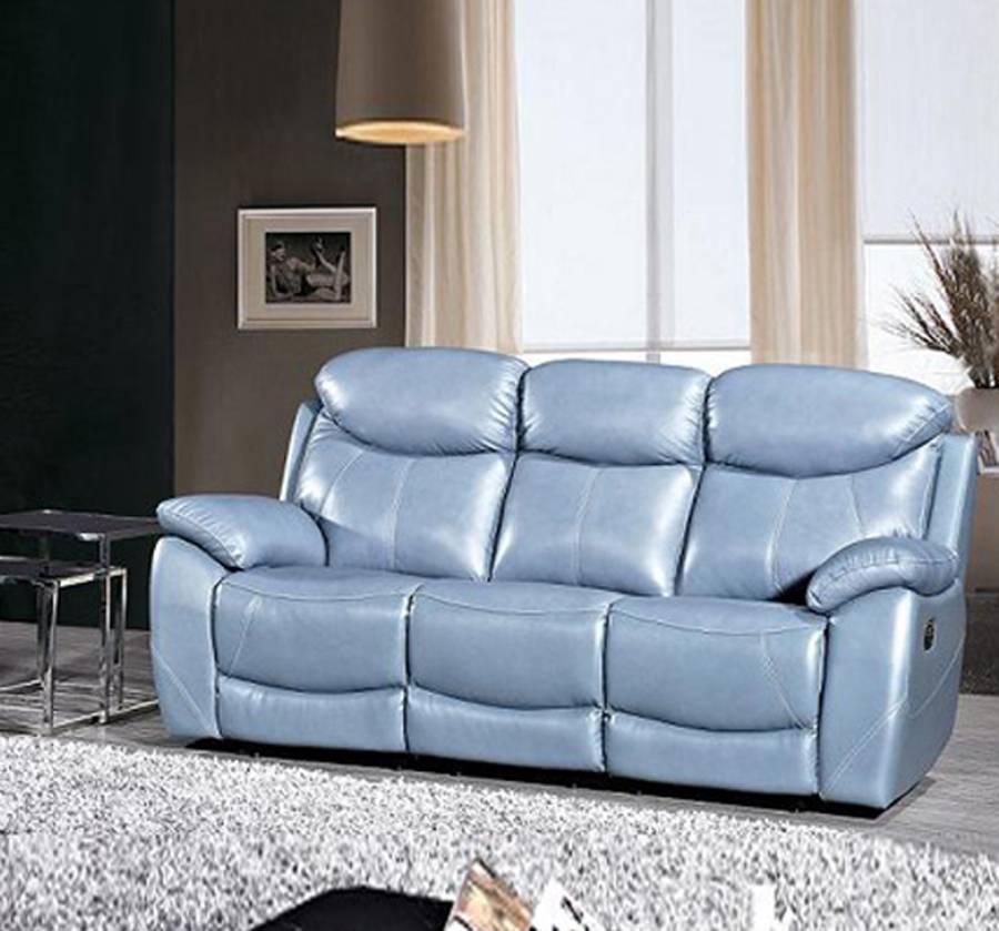 Brazil Leather Double Reclining Sofa by Stanley Chair RS-3367
