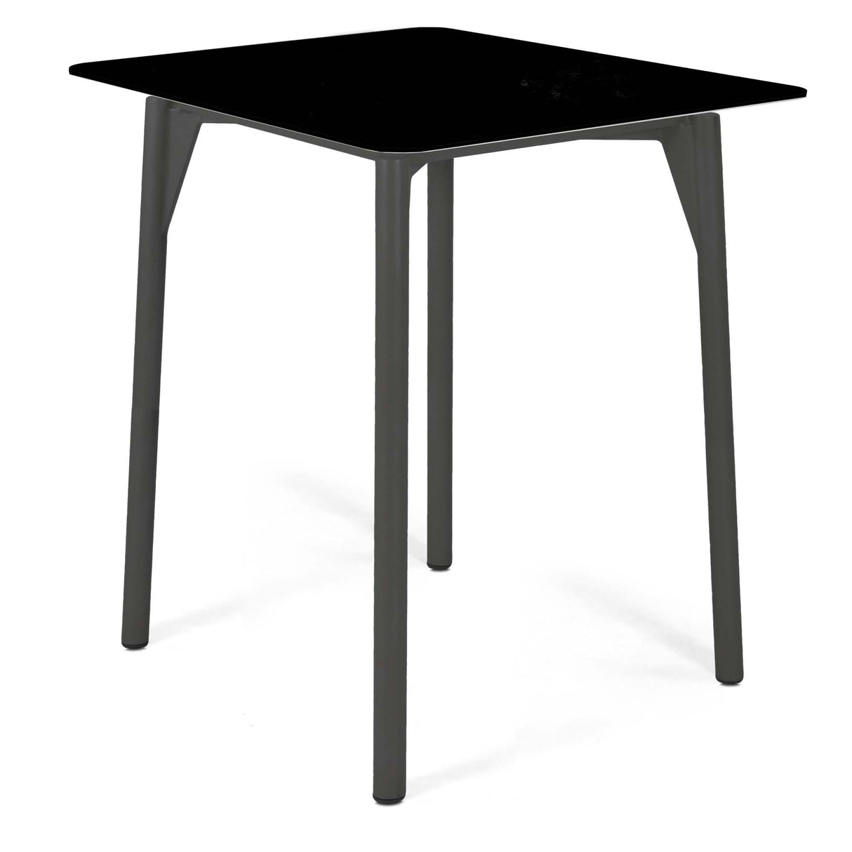 Rodona Square Pub Table with Glass Model 24162-CMA-RO-GL by Skyline Design