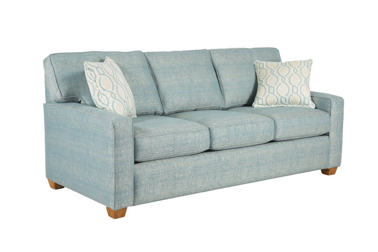 2 Pc Living Room Set with S145 Upholstered Sofa and SG129 Swivel Glider by Capris Furniture