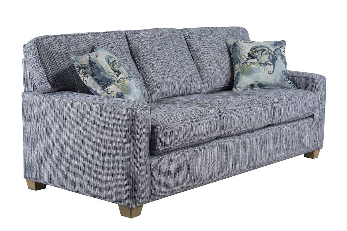 2 Pc Living Room Set with S145 Upholstered Sofa and SG129 Swivel Glider by Capris Furniture