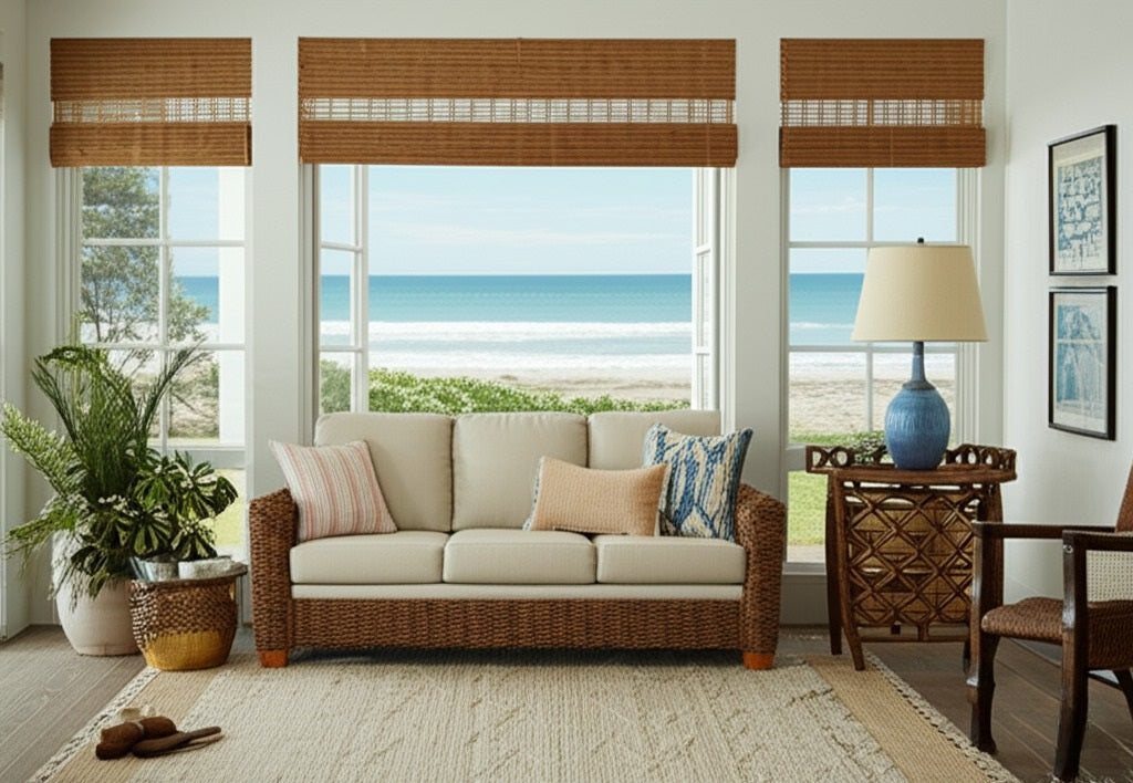 Vanatu Rattan Sofa by Capris Furniture Model S311