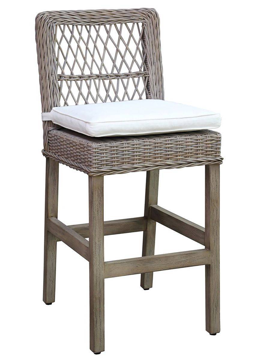 Oceanside Rattan Barstool Hosp-pjs-1201-kbu