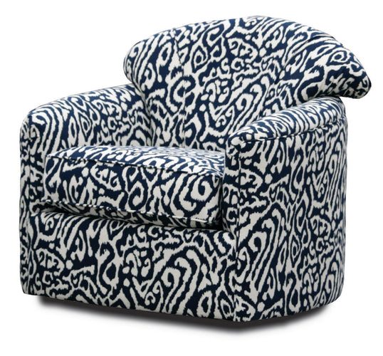 Tuscany Upholstered Swivel Glider Model SG115 by Capris Furniture