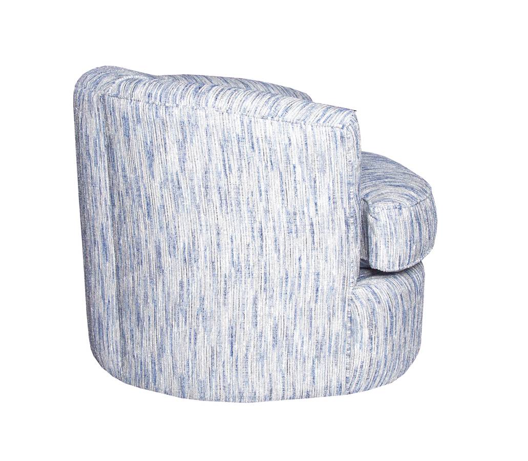 Upholstered Swivel Glider Chair by Capris Furniture