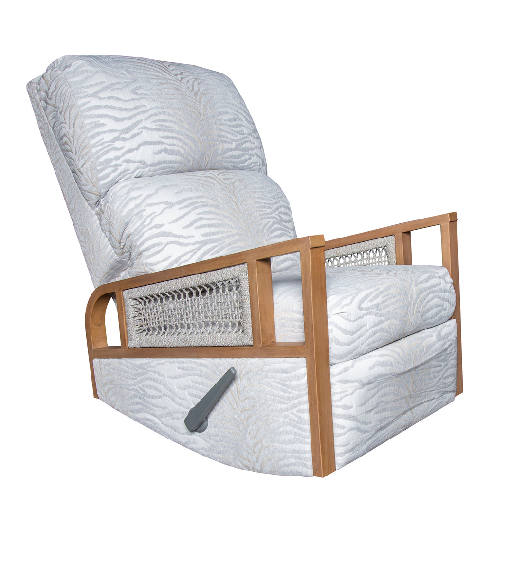 Vienna Rattan Swivel Recliner Glider by Capris Furniture Model SRG391