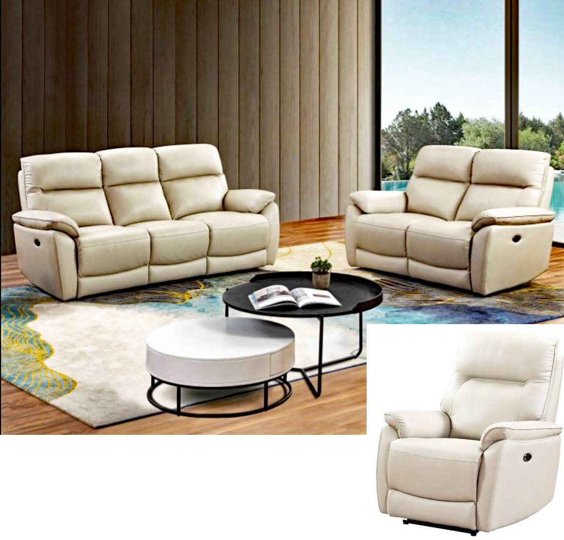Stanley Leather 3 Pc Living Room Set by Stanley Chair 3-PC-SET-777