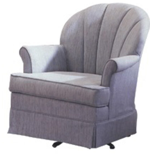 Shell Back Swivel Rocker