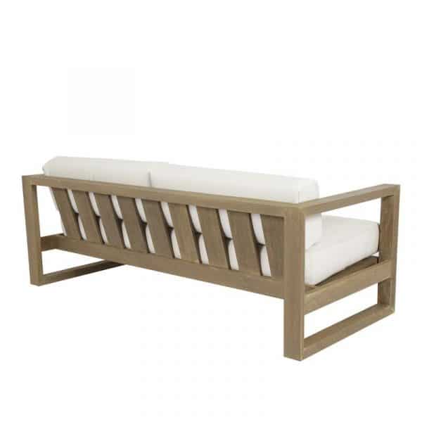 Coastal Teak Outdoor Sofa by Sunset West Model 5501-23