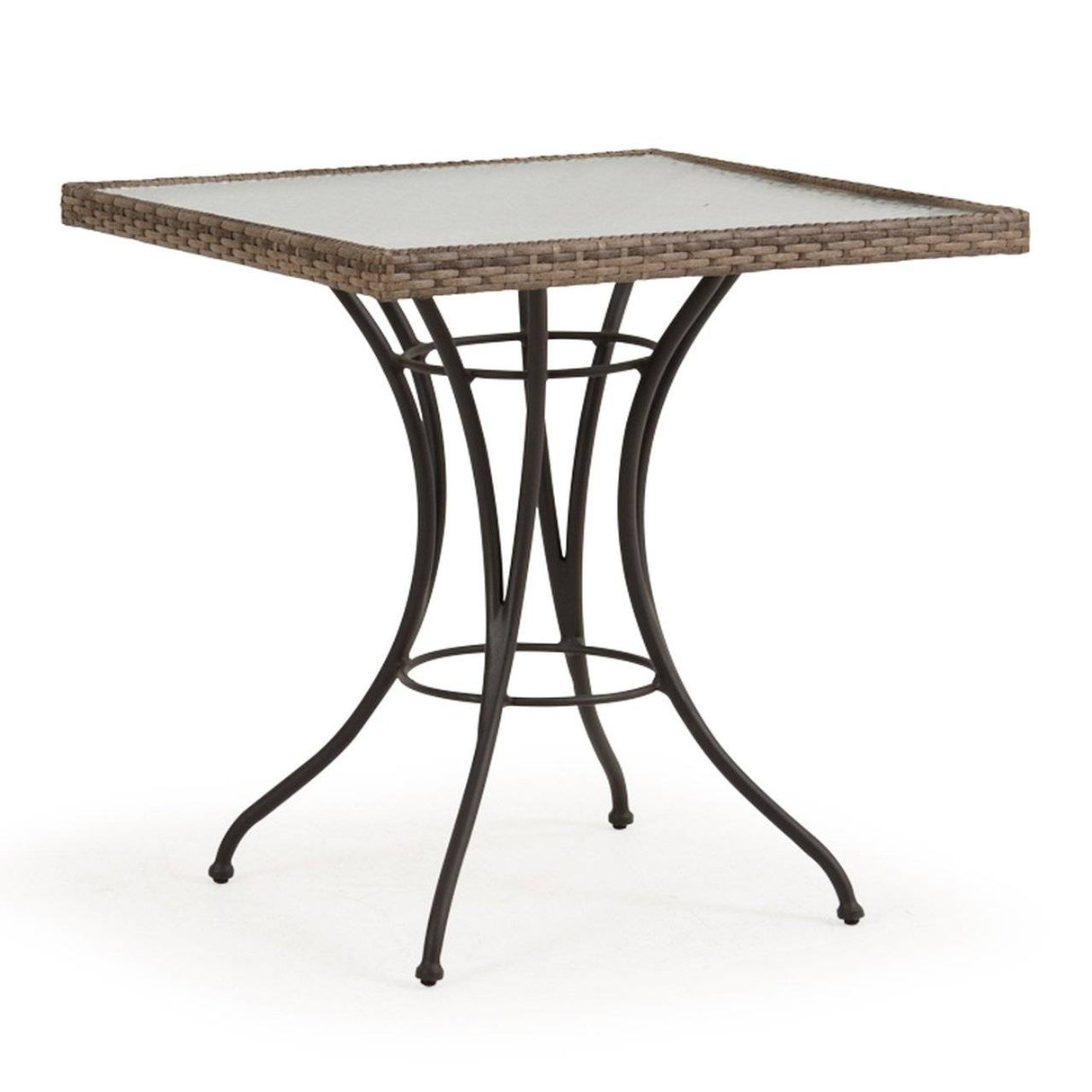 Alamo Outdoor Square Wicker Square Bistro Table Model 621828DT