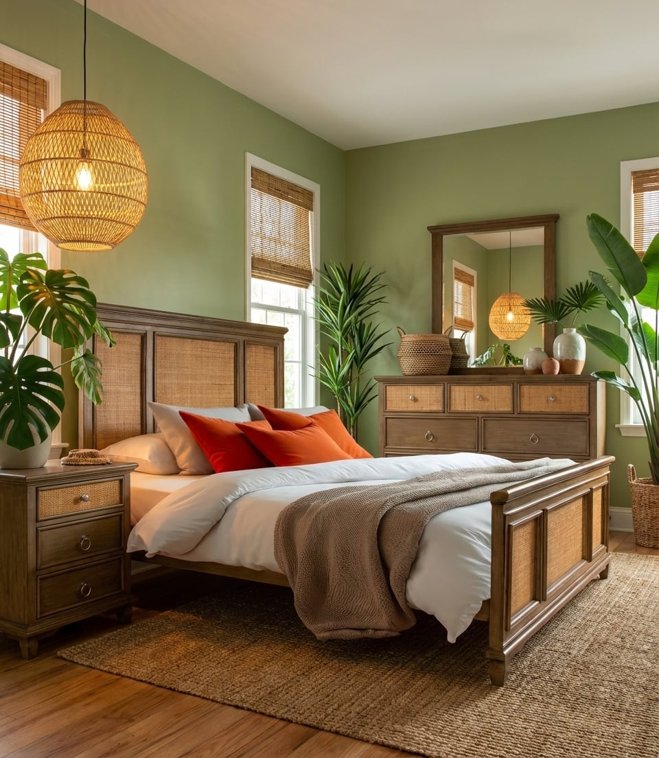 Tahiti 4 Pc Bedroom Set by Capris Furniture