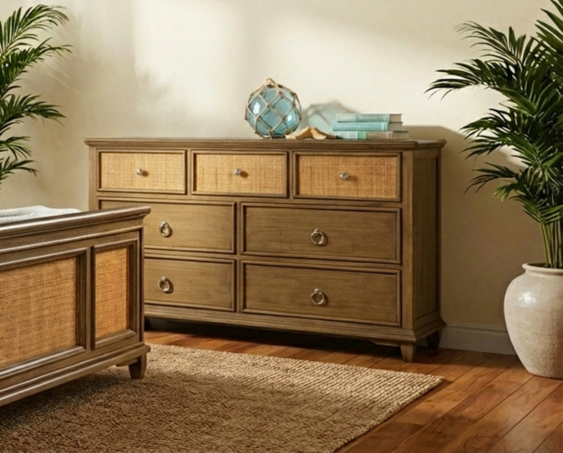 Tahiti 7 Drw Dresser by Capris Furniture
