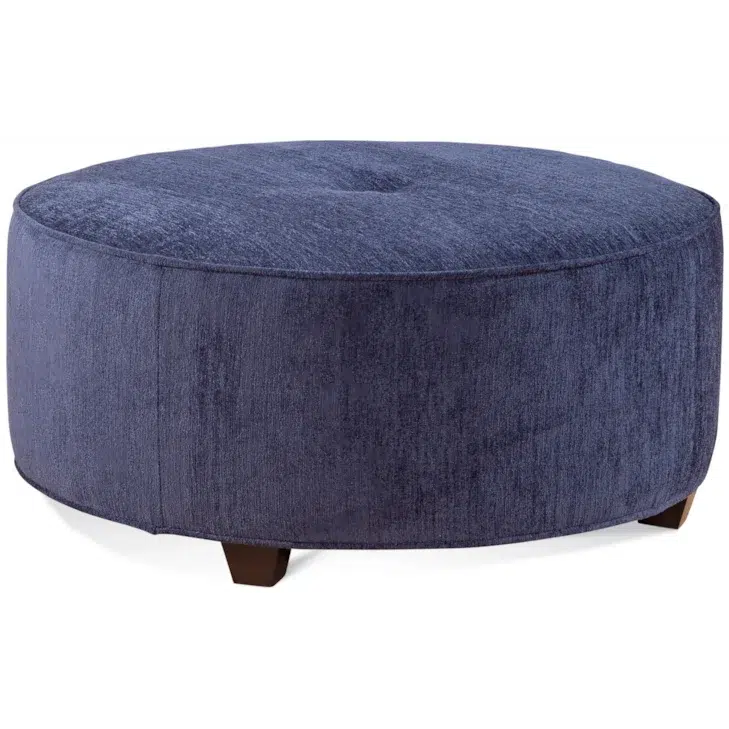 Tilly Round Cocktail Ottoman by Braxton Culler Made in the USA Model 702-009