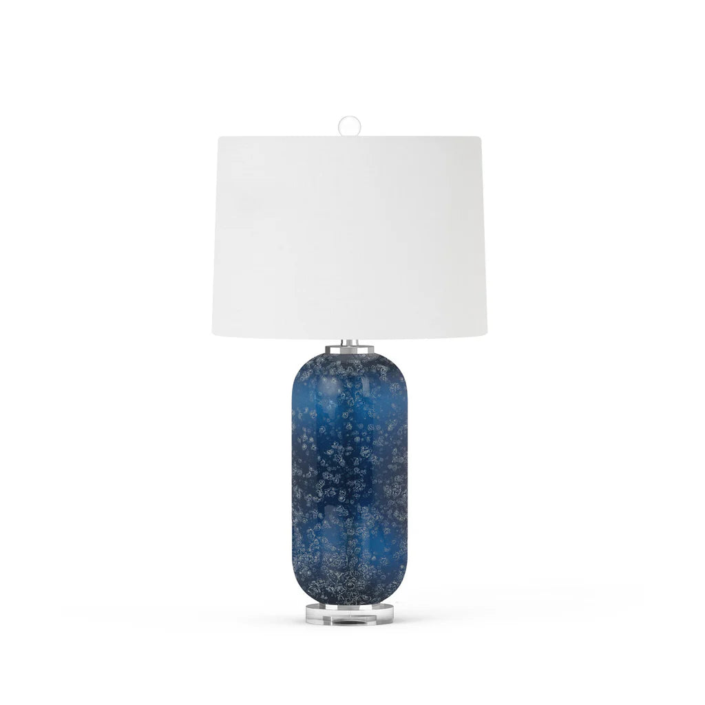Tootsie Table Lamp Set of 2 Model LUX-732-BLUE By Lux Lighting