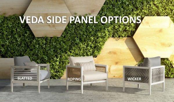 Veda Outdoor Sofa 74103 By South Sea Rattan