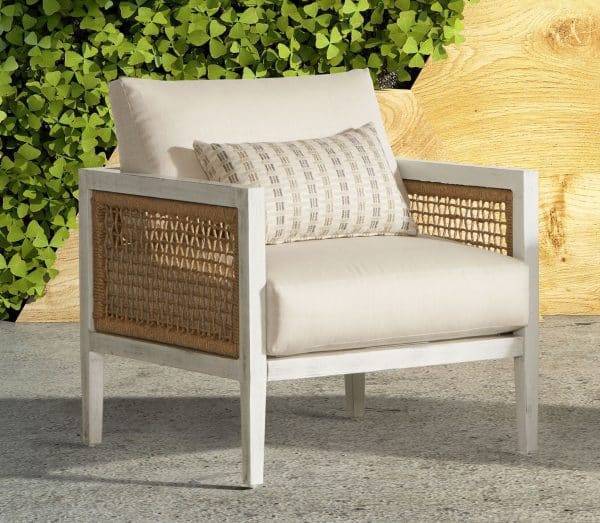 Veda Outdoor Loveseat 74102 By South Sea Rattan