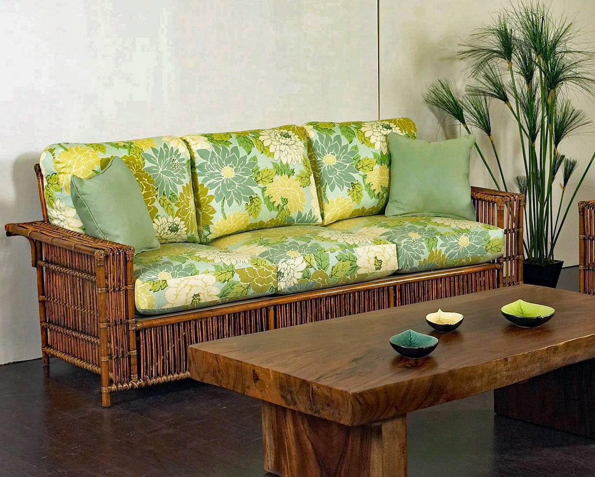 Waterside 2 Pc Rattan Living Room Set Model WE-SET By Designer Wicker Tribor