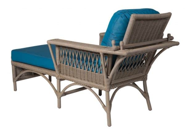 Windsor Porch Rattan Adjustable Chaise WD-04A by Designer Wicker Tribor