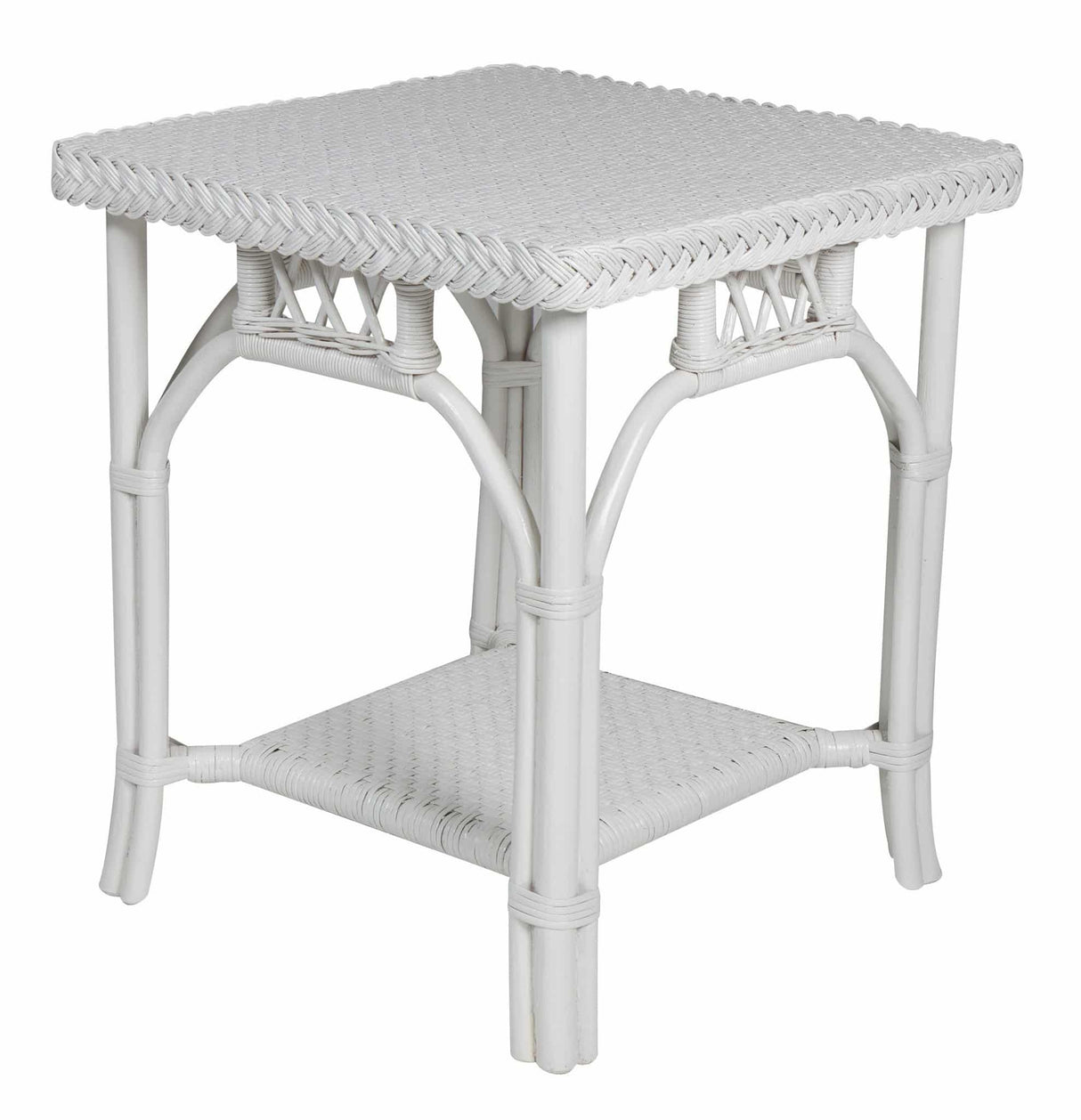 Windsor Porch Rattan End Table WD-09 by Designer Wicker Tribor