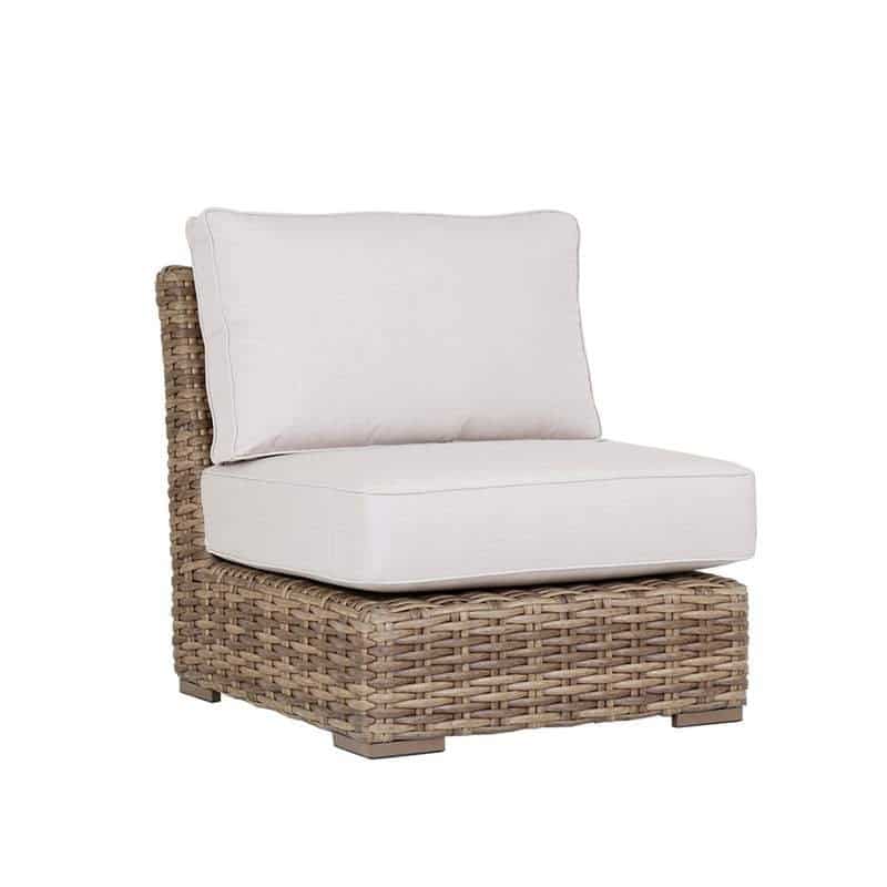 Havana Outdoor Armless Club Chair by Sunset West Model 1701-AC