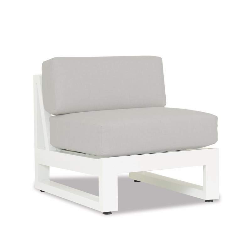 Newport Outdoor Armless Club Chair by Sunset West Model 4801-AC
